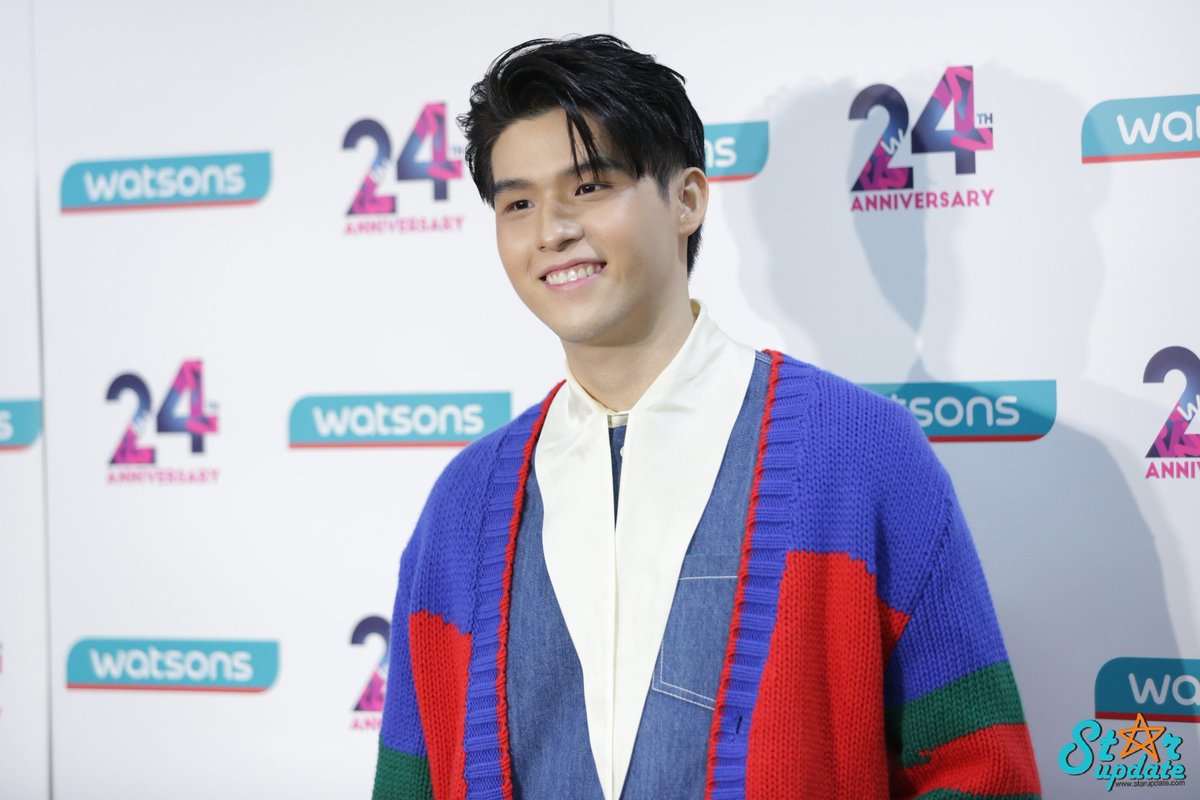 webstarupdate's tweet photo. #สกายวงศ์รวี ร่วมงานฉลองวัตสัน 24 ปี
 #watsons24thanniversary 
#StarUpdate https://t.co/BSmt6ANM01
