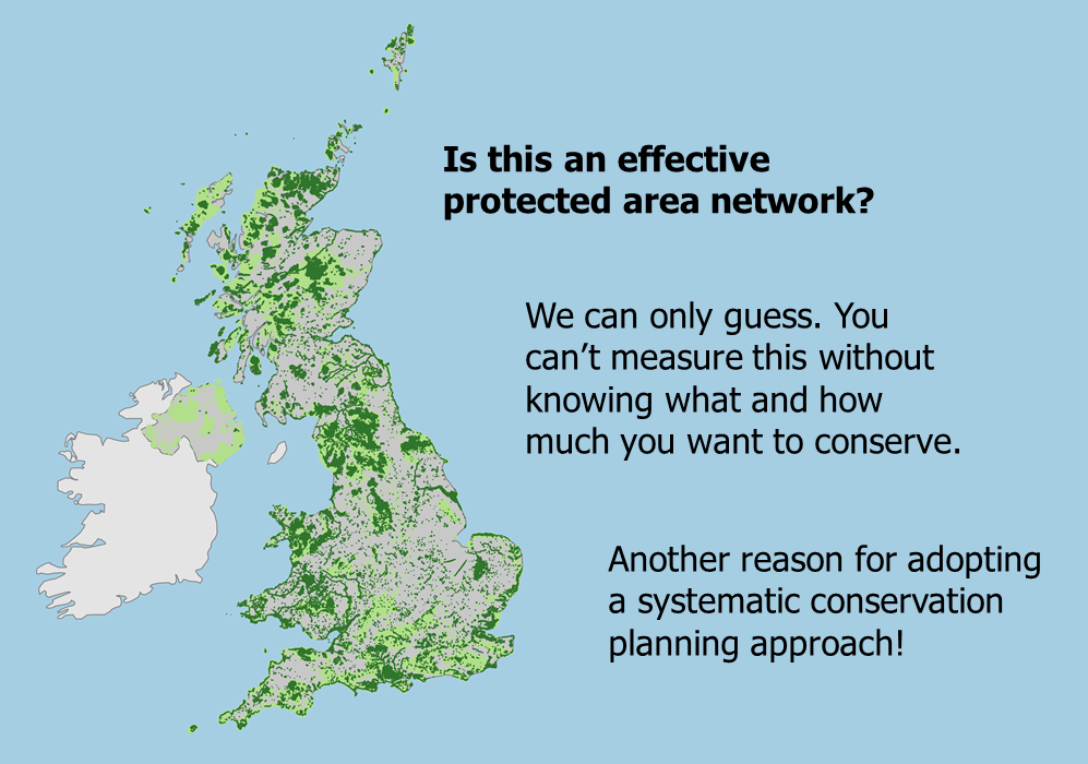 5/6  #DICECON20  #ConsAreaThis should inform  #NatureRecoveryNetwork,  #ELM &  #NetGain planning. It should guide work on mapping UK biodiversity, replacing current ad hoc approaches. And it would let us measure how well our existing protected areas meet conservation targets.