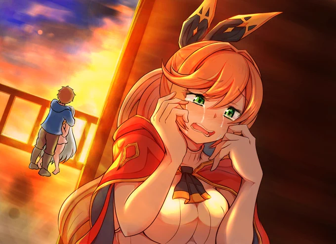 グラブル失恋部…!(クラリス、ディアンサ、リーシャ、ミリンちゃん)
#グラブル 