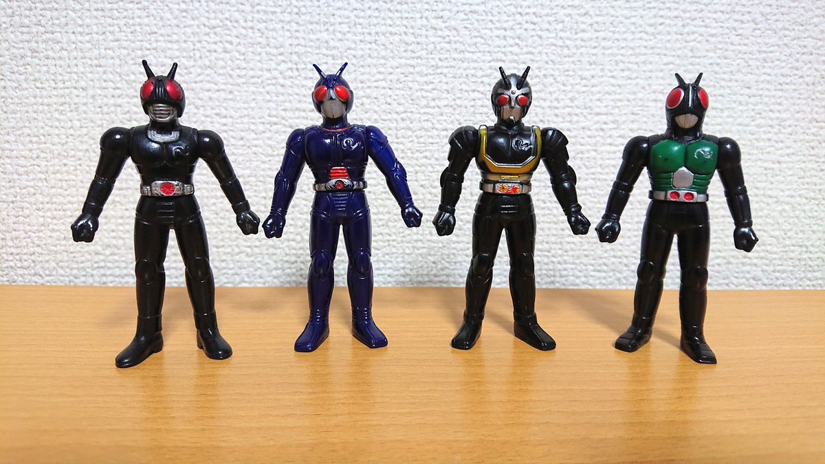 ゆうゆう 仮面ズバット あなたのソフビ紹介 仮面ライダー世界に駆ける 塗装が雑だって これは安価な100円の食玩ソフビならではの 味 なんだよ