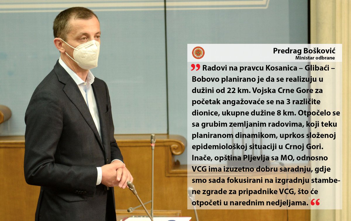 defence_mne's tweet photo. Ministar odbrane @pedjabosskovic odgovarajući na pitanje poslanika u Skupštini Crne Gore: https://t.co/HNiBWPV8uh