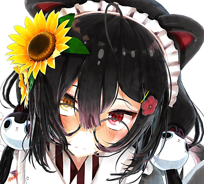 #いぬいらすと 
戌亥とこ ちゃん 
