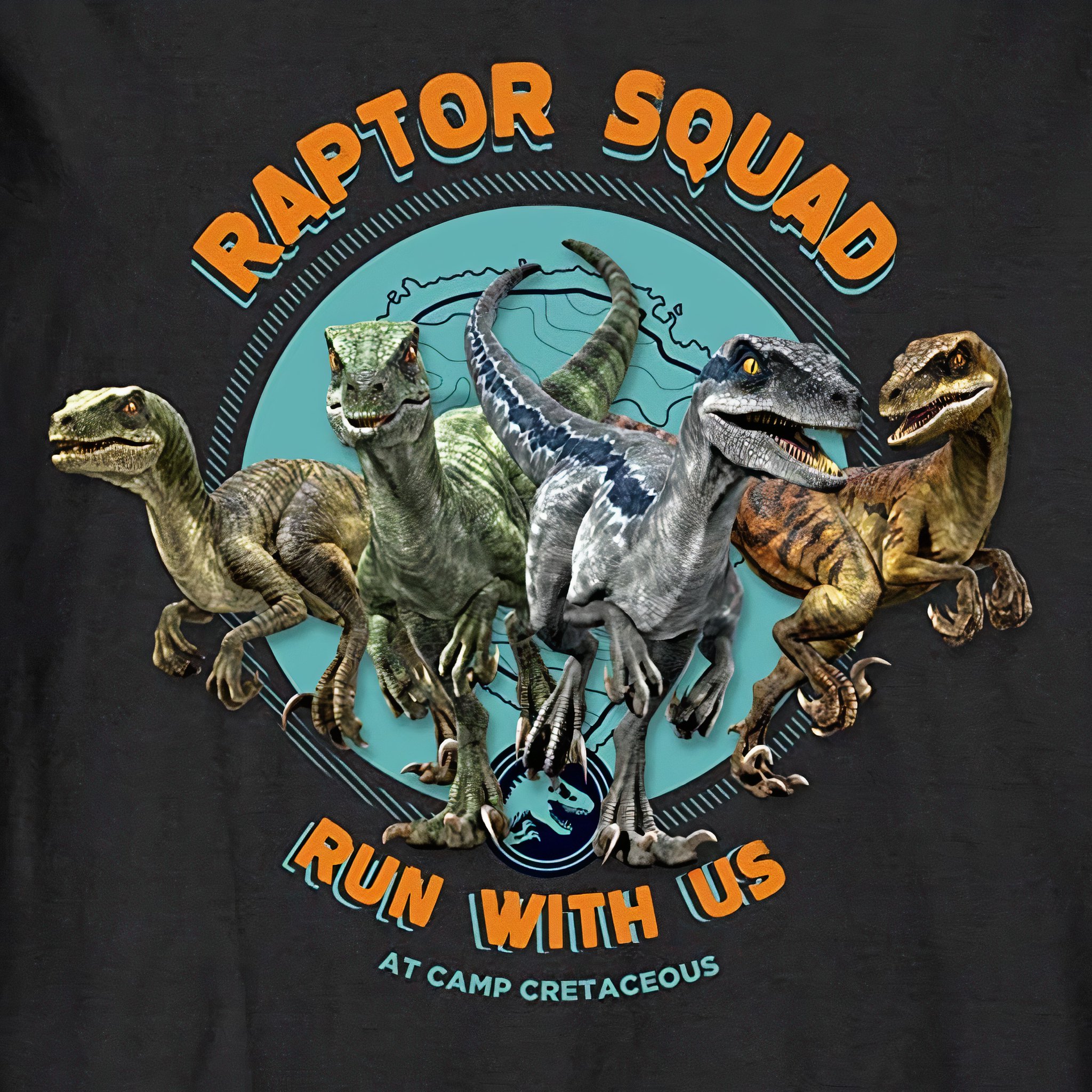 Jurassic Outpost New Look At The Raptor Squad And Main Characters From Jurassic World Camp Cretaceous Note That Echo Has Been Given A Redesign And No Longer Has Teal Stripes