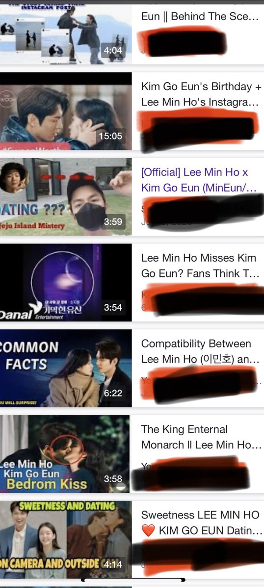 Twitter! FB! Weibo! Insta! Everywhere their reel & real pics, family members pics are connected! BLACK HEARTS! SHADOWS! BORDERS! & youtube is a whole another universe (terabyte universe). MY*M doesn’t know when he is being forcefully glued to kge?(as u claim)