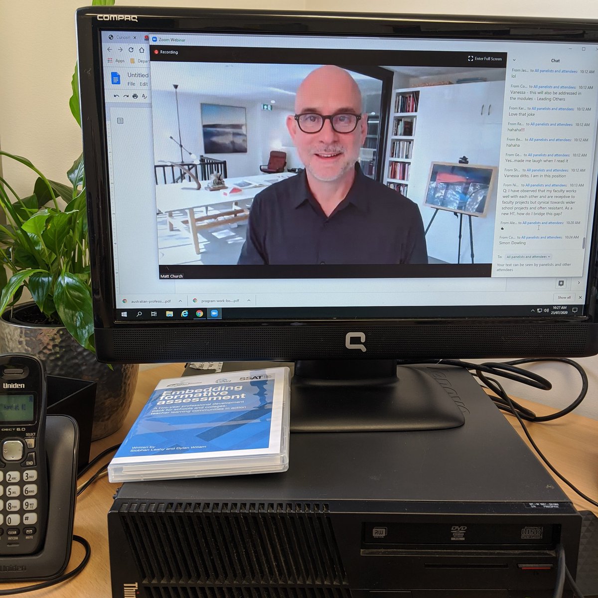 alice_vigors's tweet photo. Today I had the distinct pleasure of listening 2 Matt Church speak 2 new executive teachers with @nsweducation as part of a leaders induction program.
#thinkingpathways #educationalleader #educationmatters #leadingforthefuture #leadershipdevelopment #aussieed #assistantprincipal https://t.co/czW3m1MVCb