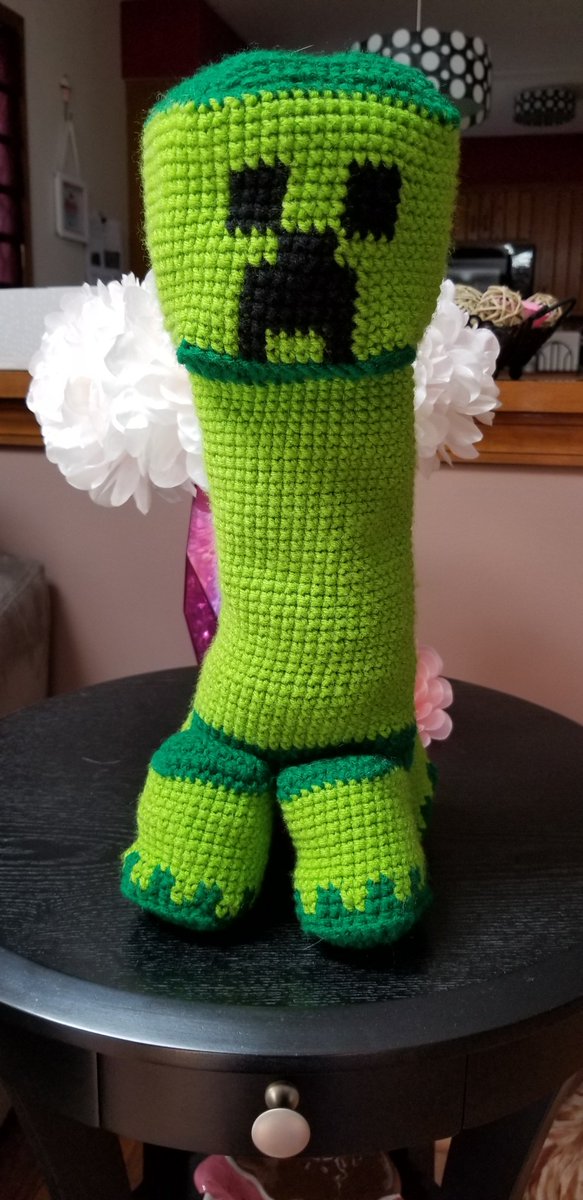 Znet3D's tweet photo. Minecraft Creeper Crochet Cross Stitch - Handmade - Znet3D
Produced in the USA.
Handmade Crochet Cross Stitched
Made to Order! A unique personalized gift for you or your loved once
https://t.co/t9MbFYvyAz
#Crochet #CrossStitich #Znet3D #Handmade #ebay https://t.co/rpnb04zkrN