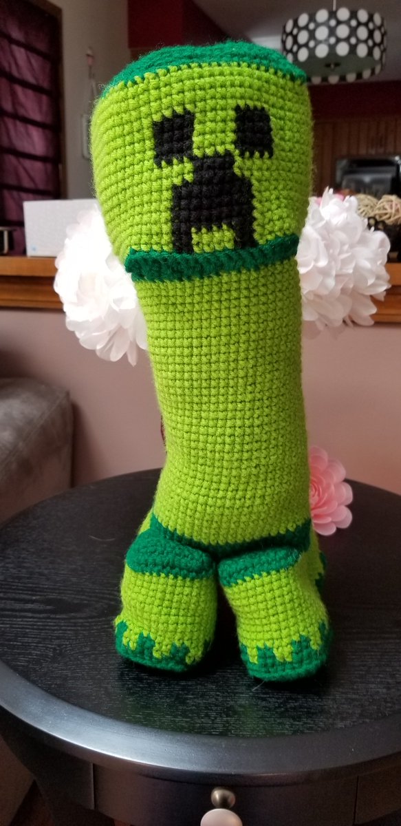 Znet3D's tweet photo. Minecraft Creeper Crochet Cross Stitch - Handmade - Znet3D
Produced in the USA.
Handmade Crochet Cross Stitched
Made to Order! A unique personalized gift for you or your loved once
https://t.co/t9MbFYvyAz
#Crochet #CrossStitich #Znet3D #Handmade #ebay https://t.co/rpnb04zkrN