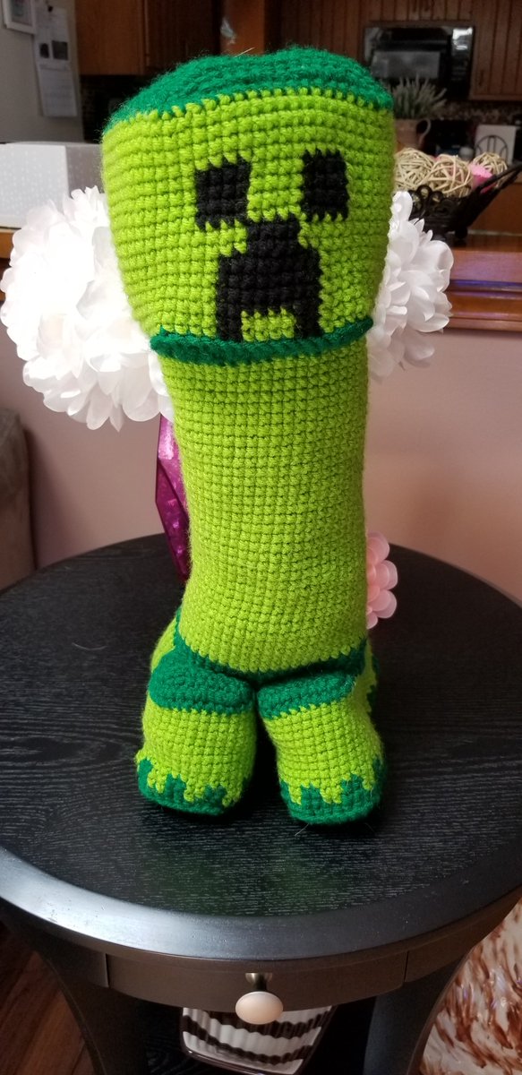 Znet3D's tweet photo. Minecraft Creeper Crochet Cross Stitch - Handmade - Znet3D
Produced in the USA.
Handmade Crochet Cross Stitched
Made to Order! A unique personalized gift for you or your loved once
https://t.co/t9MbFYvyAz
#Crochet #CrossStitich #Znet3D #Handmade #ebay https://t.co/rpnb04zkrN