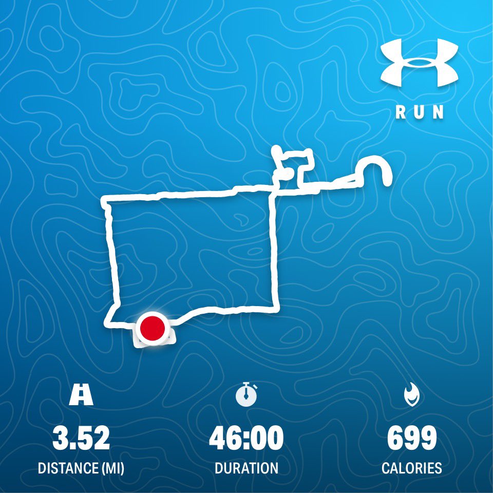 AndyGoBlue23's tweet photo. Last interval training until race day on Sat. Turtle 🐢 speed is going strong 🤣 jogged 4 mins/walked 1 min. until done. Went further than I planned but wasn’t tired #nodaysoff #DisciplineNotMotivation #weightlossjourney
#teamcpt https://t.co/XaAPiG61TP