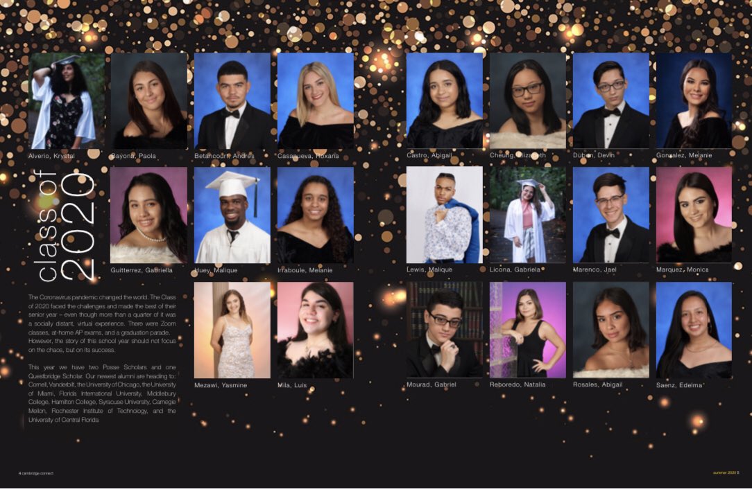 Neyda_Borges's tweet photo. The world is in disarray; but, our students remain bright, determined, and resilient. Please read about our alumni and you’ll understand why I am so proud of them. https://t.co/EudnpichLa
