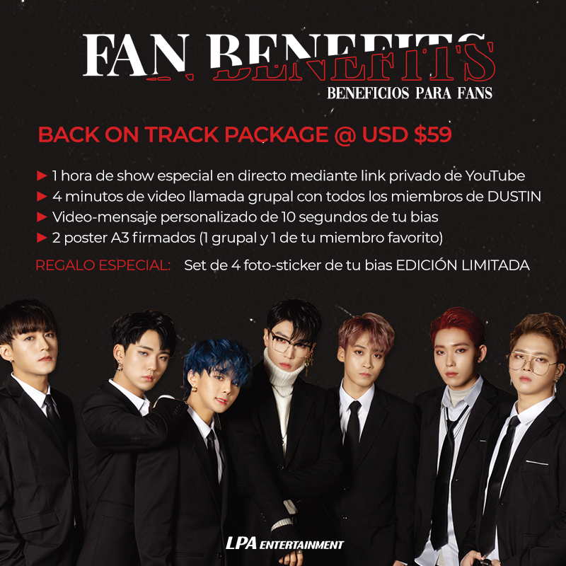 PitchTuneEnt's tweet photo. [BACK ON TRACK: 2º Fanmeeting virtual de DUSTIN]

Toda la información y acceso a entradas aquí: https://t.co/1ayISuDpT6

⚠️ Las llamadas personales ya se han agotado 😱 https://t.co/qly5OeFPKX