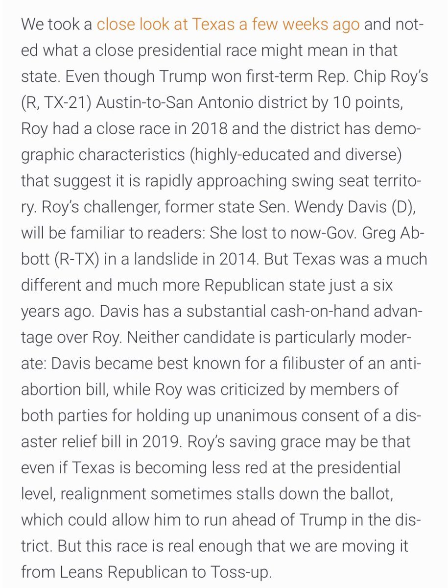 Crystal Ball joins Cook in rating TX-21 a tossup.  http://centerforpolitics.org/crystalball/articles/house-rating-changes/  #txlege