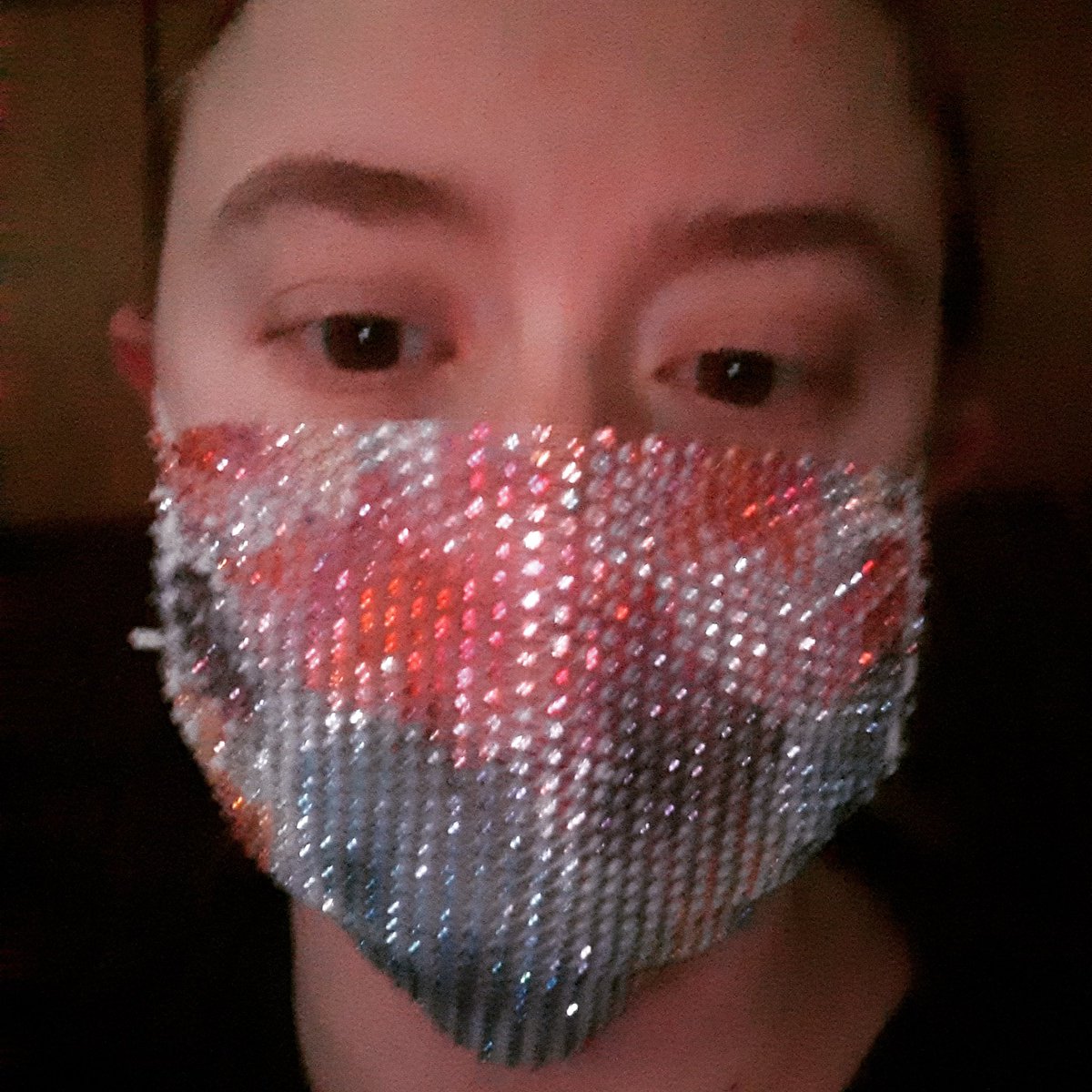 amandareep22's tweet photo. Recently got this face mask: whenever I put it on, I feel like it would have the @DCGermick stamp of approval 😄😊🌎🍑 https://t.co/lq4IVlHUuA