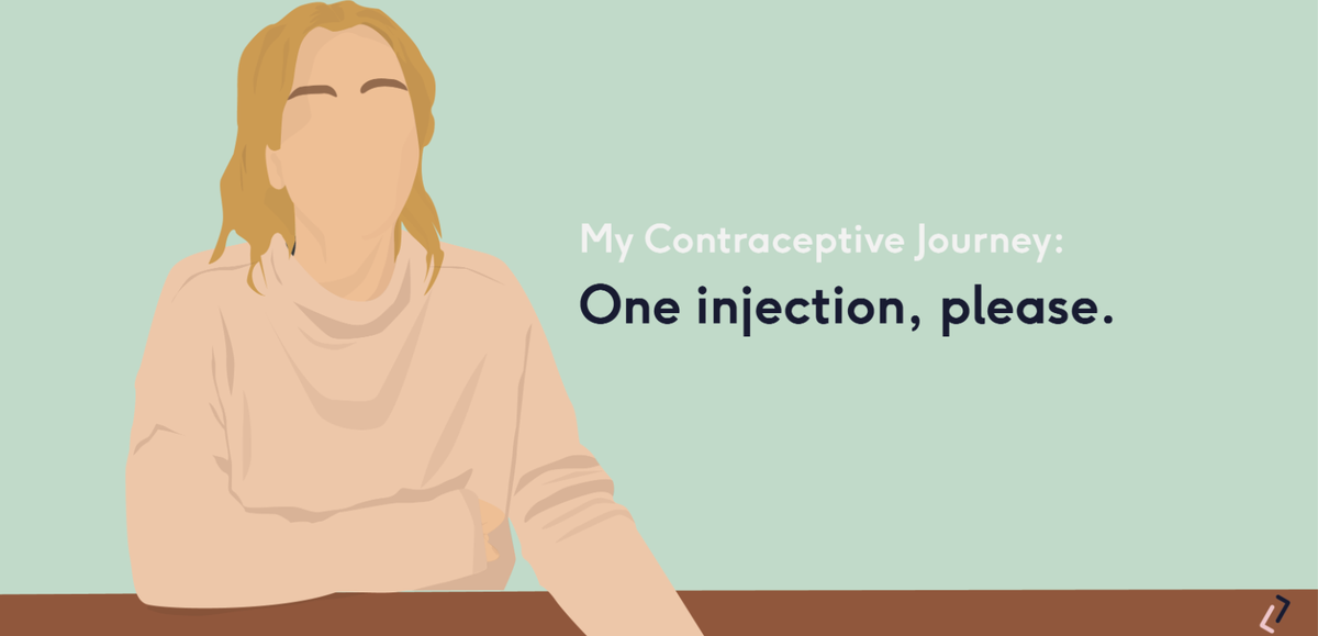 gettheldown's tweet photo. Sneak peak for Sunday's contraceptive journey story! Stay tuned to read about Lili's story.
#contraception #birthcontrol #journey #experience #theinjection https://t.co/gYWmn4sKcv