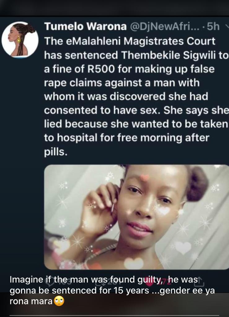 khayabelani's tweet photo. @BlaqCeo @Lorraine_Moropa @ZikhonaTshona This #meetooMovement are very misleading and very Misandry in nature I tell you 🤧🚩 https://t.co/6bKl7qxKyB