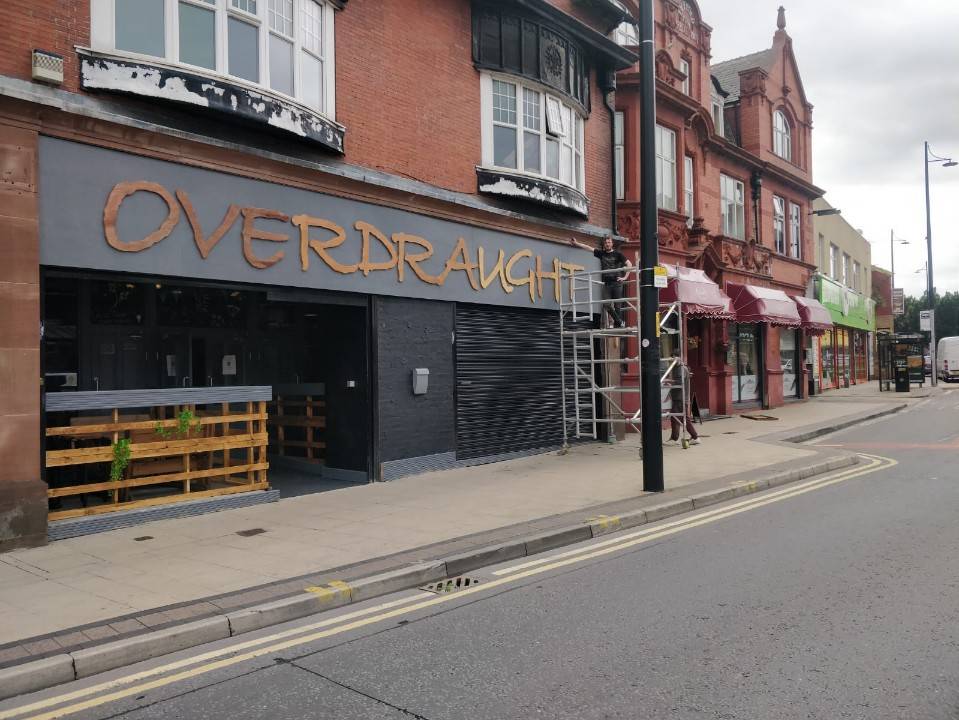 OverDraughtMCR's tweet photo. We're open again next Wednesday, can't wait to show you all what we've done! We'll be accepting walk-ins but to avoid dissapointment, you can book a table with us by clicking on the "book now" button on our Facebook page 😊 https://t.co/TXPefSVT1J