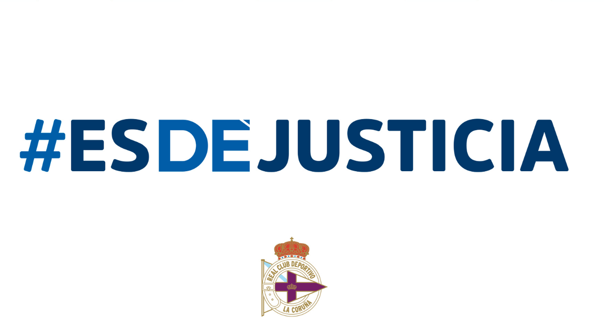 elchiringuitotv's tweet image. 💪🔵⚪️El @RCDeportivo inicia el movimiento #esdejusticia.

⏰ Nos vemos a las 15:15 con @jpedrerol en #JUGONES.