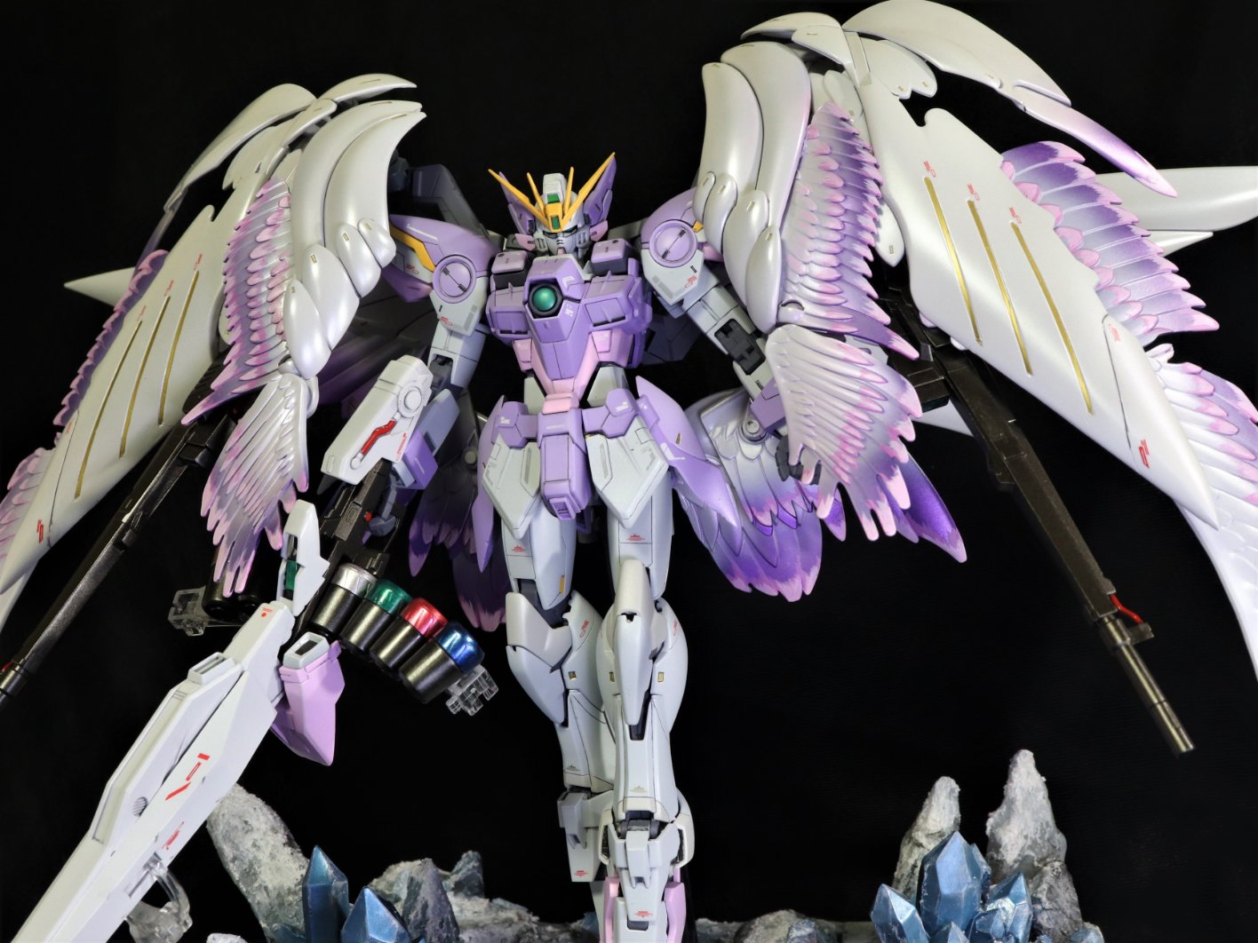 鳴*優様 ウィングガンダム スノーホワイト 白雪姫 新機動戦記ガンダムW：“幻”のG.F.F.M.C.白雪姫（スノーホワイト