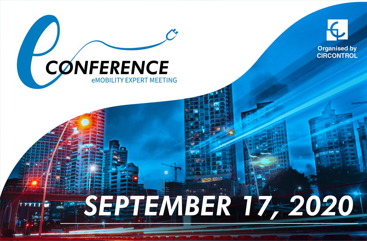 circontrol_com's tweet photo. 🔌🔵 #eConference, the new #virtualExpert Meeting!

◻ eMobility and Mobility experts.
◻ Successful business cases.
◻ The state of the eMobility business during the COVID-19 crisis.

...and much more. We expect to find you there!

SIGN UP! ➡ https://t.co/CsdmnErwb7 https://t.co/UUx0pgQbKz