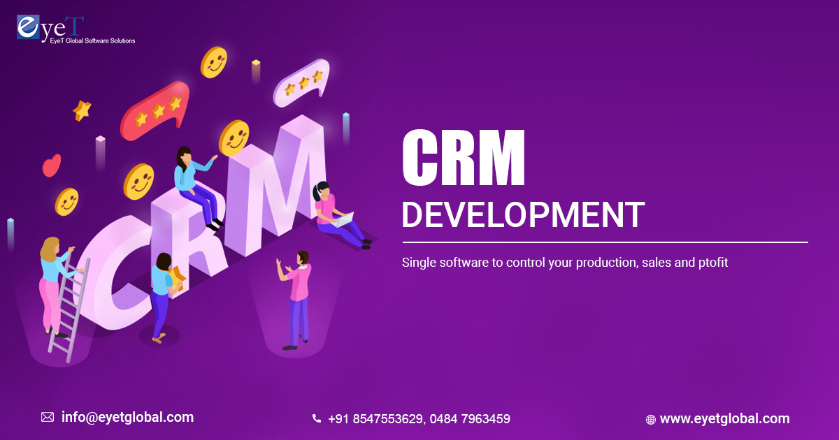 EyetGlobal's tweet photo. CRM is the key to running a business smoothly and efficiently. And so we provide you with tailor-made CRM Solutions to get rid of inefficiencies and flaws.
Website: https://t.co/b4BDbqGZyG

#crmdevelopment
#crmsolutionsinkochi
#crmsoftwaresinkochi
#eyetglobal #eyetglobalsoftware https://t.co/U1JqXIOk4F