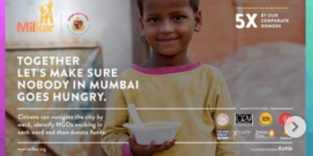 #Maharashtra CM <a href="/uddhavthackeray/">Uddhav Thackeray</a>  &amp; Aditya Thackeray launched <a href="/milkarmumbai/">Milkar Mumbai</a> #Milkar is a multiplier partnership between Mumbai's NGOs, Corporates, #government and #citizens. All #united with a #mission to help #feed those who have suffered hardships due to #COVID-19 in #Mumbai.