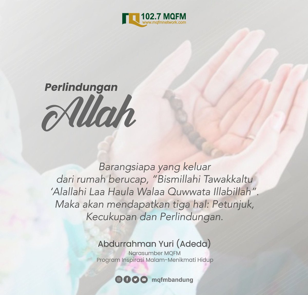 Mqfmbandung On Twitter Dalam Hadits Dari Anas Bin Malik Ra Rasulullah Saw Menjelaskan Keutamaan Doa Ini Apabila Seseorang Keluar Dari Rumahnya Kemudian Dia Membaca Doa Tsb Maka Disampaikan Kepadanya Kamu Diberi Petunjuk