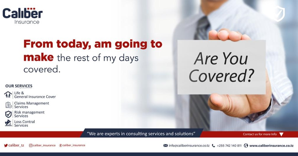 caliber_tz's tweet photo. Are you covered?
Taking an insurance policy is important, but taking the right policy is what matters the most.
Contact us; +255 742140811 https://t.co/ZuFXEznqCF