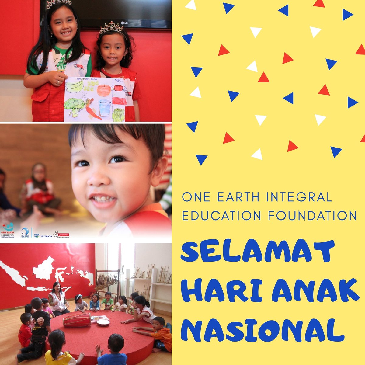 oneearthedu's tweet photo. •Selamat Hari Anak Nasional•
Pendidikan dimaksudkan untuk memunculkan yang terbaik dalam diri anak, sisi manusiawi dalam dirinya
-Anand Krishna-

*Ket.Foto : Diambil sebelum tahun 2020
#pendidikankarakter #HariAnakNasional #oneearthintegral #anandashram #anandkrishnaindo https://t.co/1jLsMOTO1l