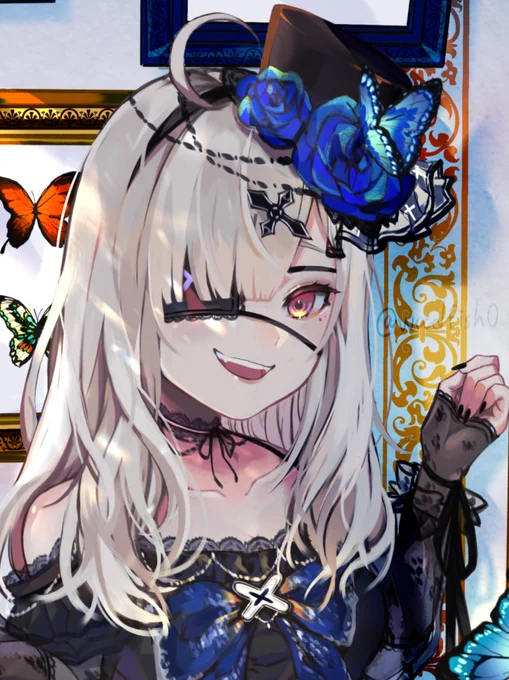 ゴシックな衣装の健屋さん...............
#いらすこや 