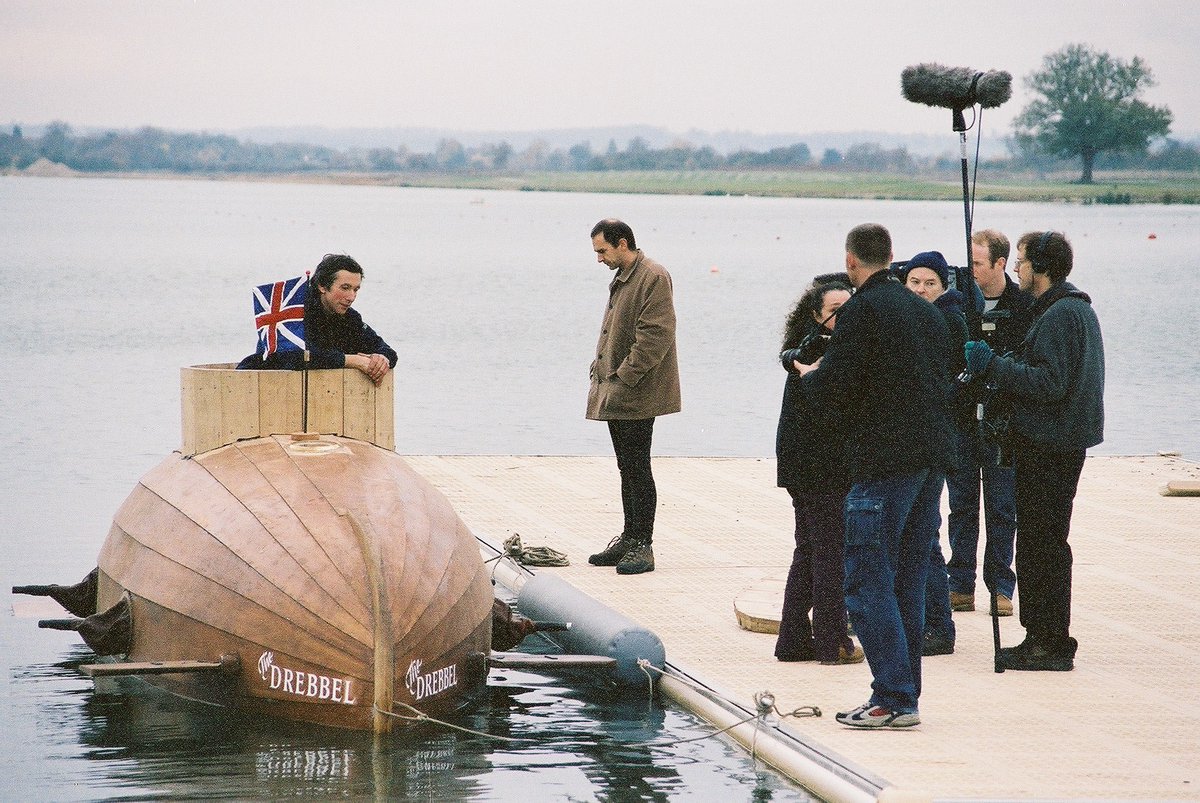 EXP_Eng's tweet photo. The Timber Submarine was designed and built for "Building the Impossible", a @BBC + @DiscoveryUK series. We researched the available #technology of the time & designed a vessel to be constructed using authentic C17th tech, methods & materials > https://t.co/0rtnFfDzB1 #ExpEng20 https://t.co/Y5w8UoQqli