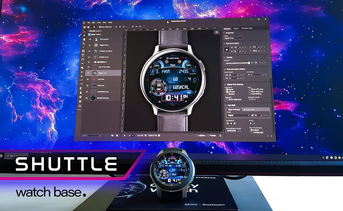 watchbase_faces's tweet photo. ๐ SHUTTLE
Coming sooon!
๐จโ๐ป Made with #WatchBaseStudio
@samsung_dev
__
#watchbase #wearables #smartwatch #watchfaces #galaxywatch #samsung #samsunggalaxy #BeASamsungDev #watchfaceoftheday https://t.co/lJ3snoGfs0