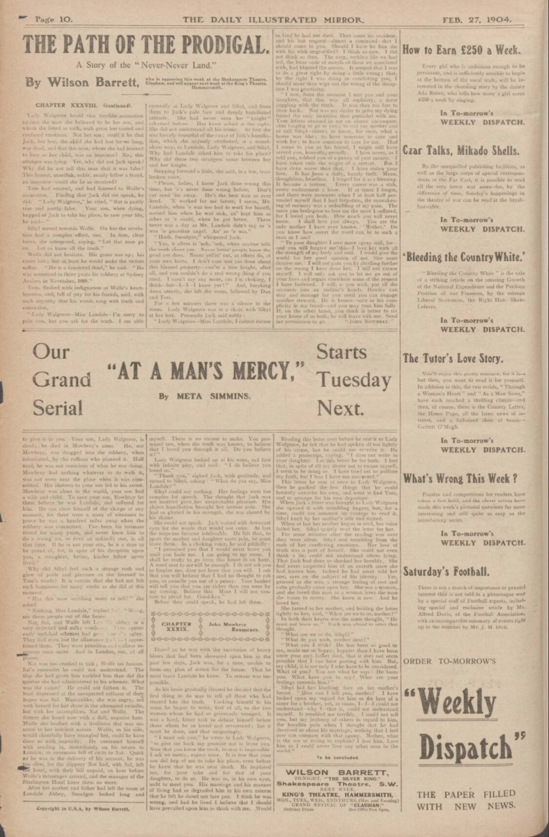 Gone, too, were the elegant, cursive headers of the first Daily Mirror. The rebrand reverted to a more traditional roman typeface. /14