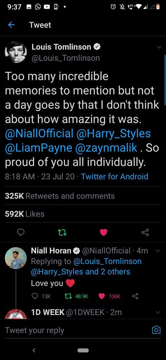 bluenuwanda's tweet image. PISCOU LEVOU UN TIRO #10YearsOfOnedDirection