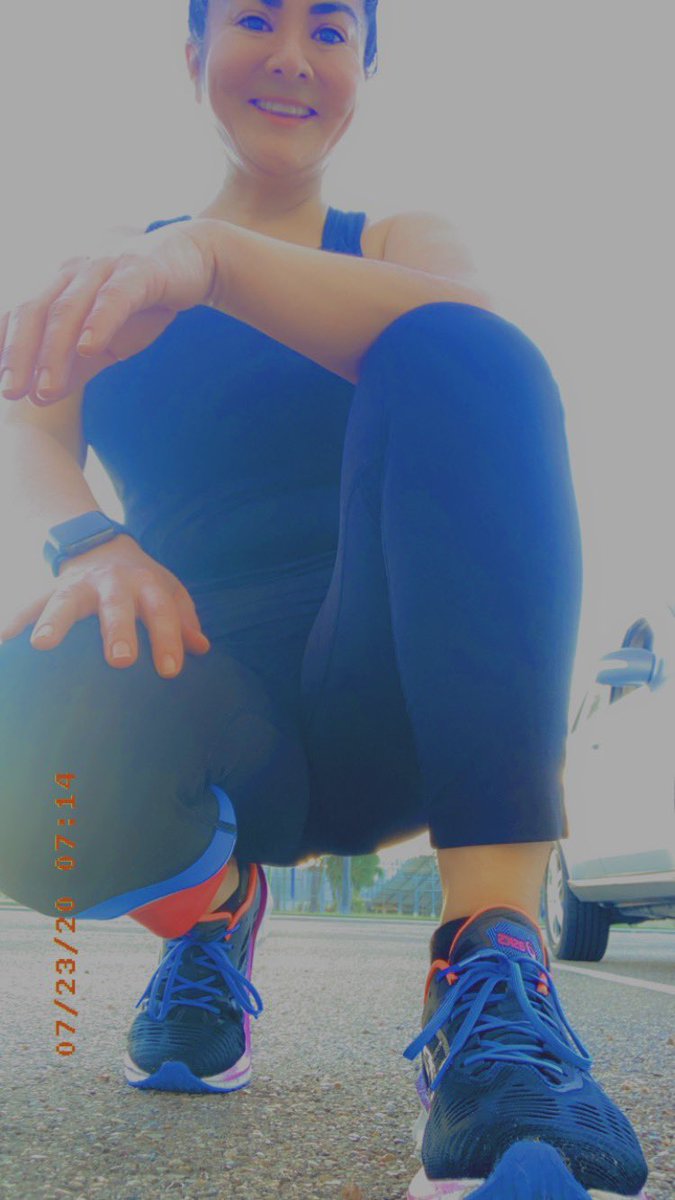 Dr_V_Lucy's tweet photo. Nothing beats that feeling you get with a new pair of running shoes 👟😍 Love my new kicks! 💓
#6amclub #thursdaymorning #2milesdown #thursdayvibes #fitnessleaders #fitnessedu #FitnessMotivation https://t.co/uWfd95KZdu