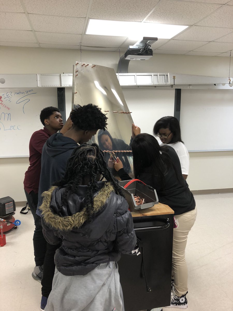 I am excited to get back to building an airplane with my students. #choosepurpose