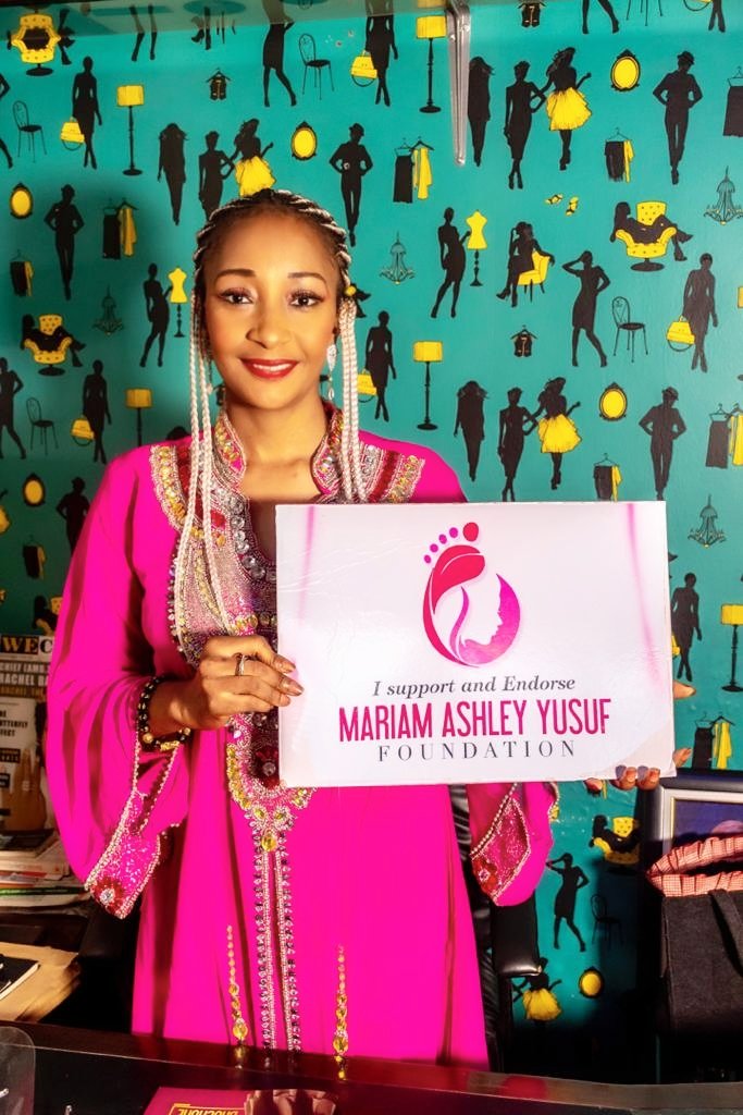 RacheltheP's tweet photo. On behalf of the MAY Foundation, I want to appreciate you for making out time from to discuss on solutions to curtail human trafficking, kidnapping &amp; sexual violence. It remains our earnest goal to curb this menace with your support. 
Thank you

---Queen Maryam Ashley Yusuf https://t.co/91Jl9ByRE2
