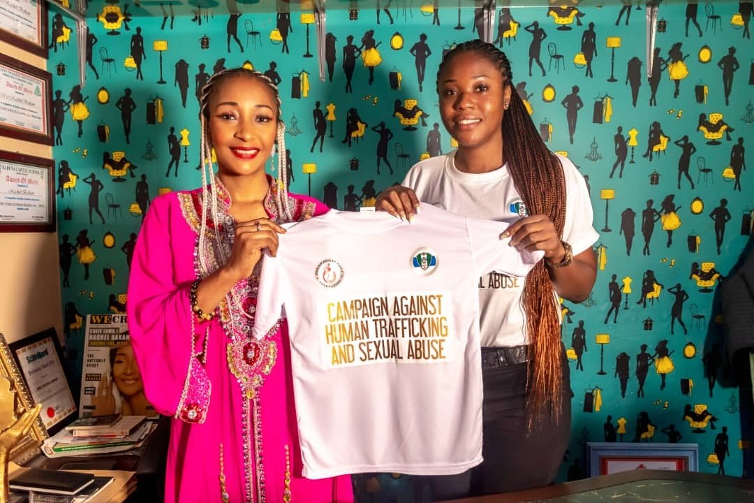 RacheltheP's tweet photo. On behalf of the MAY Foundation, I want to appreciate you for making out time from to discuss on solutions to curtail human trafficking, kidnapping &amp; sexual violence. It remains our earnest goal to curb this menace with your support. 
Thank you

---Queen Maryam Ashley Yusuf https://t.co/91Jl9ByRE2