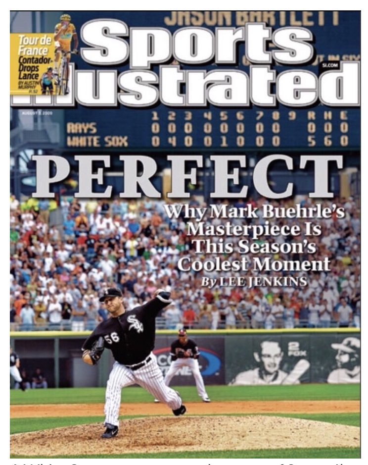 SoxNerd's tweet photo. Good morning #WhiteSox fans! Happy 11th anniversary to the greatest game ever pitched https://t.co/ciX2qlNf0n