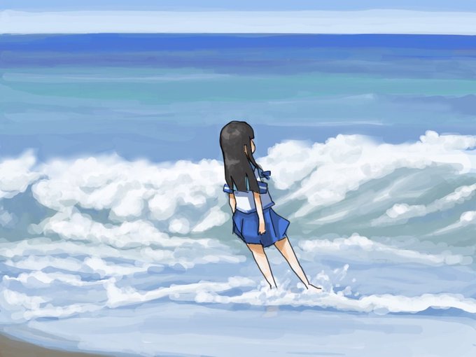 「裸足 砂浜」のTwitter画像/イラスト(古い順)