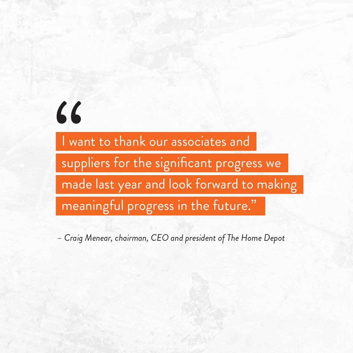 ShannonSGerber's tweet photo. Never been prouder! $1B to support associates and $50M+ to communities in need! 

Take a look at @HomeDepot's 2020 Responsibility Report to see how we’re doing our part to strengthen communities, address social equality + serve those impacted by COVID-19: https://t.co/TEeHJJagz2 https://t.co/E2toiExg9a