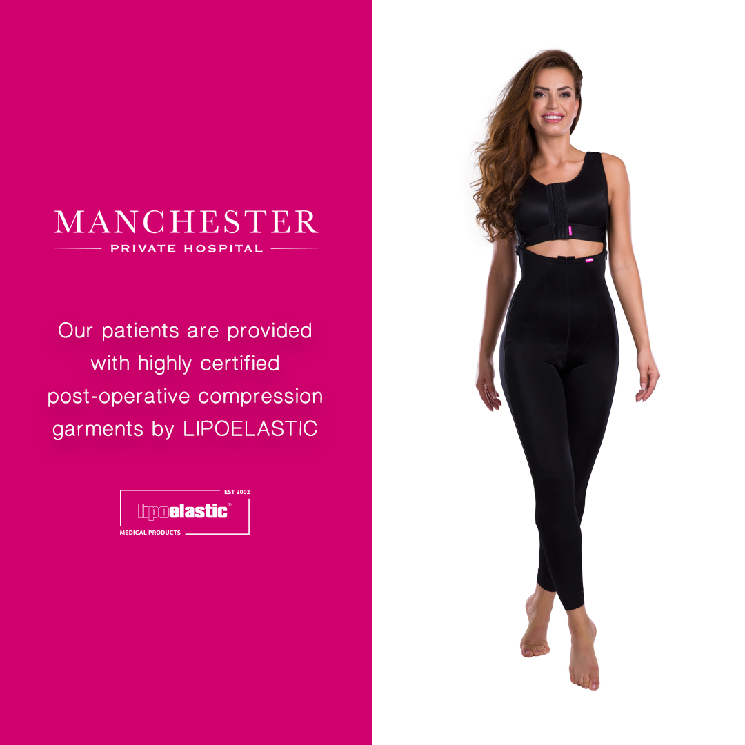 manchesterhospi's tweet image. Compression garment is an inseparable part of postoperative care.
Our patients are provided with highly certified post-operative compression garments by LIPOELASTIC.
.
.
.
.
.
#ManchesterPrivateHospital #LIPOELASTIC #CompressionGarments #bra #ComfyBra #CottonBra #Surgery