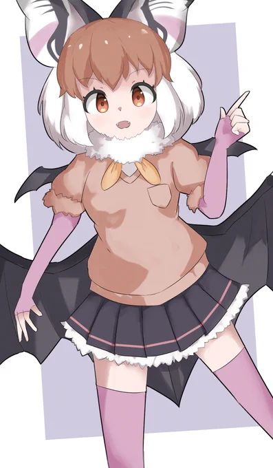 ウサギコウモリ
#けものフレンズ 