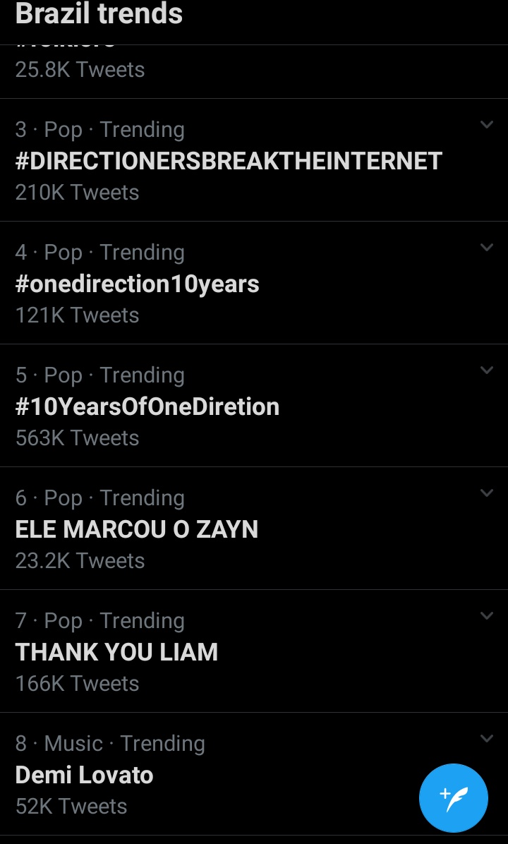 bluenuwanda's tweet image. E elas disseram que nosso fandom era morto #10YearsOfOnedDirection