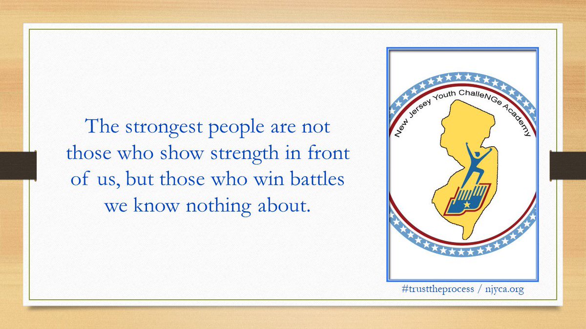 ChallengeNJ's tweet photo. #quoteoftheday
#TrustTheProcess
#ExcellenceNoExcuses
#DreamBelieveAchieve
#NGYouthChallenge
@ChallengeNJ
@njdmava
@ngyfoundation
https://t.co/Il2sJjtQwp https://t.co/A3V3xGcf00