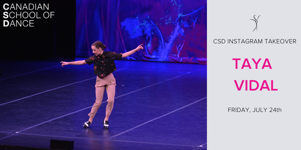 CSDdance's tweet photo. Join Taya Vidal this Friday for her CSD IG Story Takeover! Taya is a competitive dancer at @CSDdance who is going into her grade 10 school year. She is so excited to show us what she’s been up to!
#InstaTakeover #CSDdance #SpiritSquad https://t.co/Pls8CPorzt
