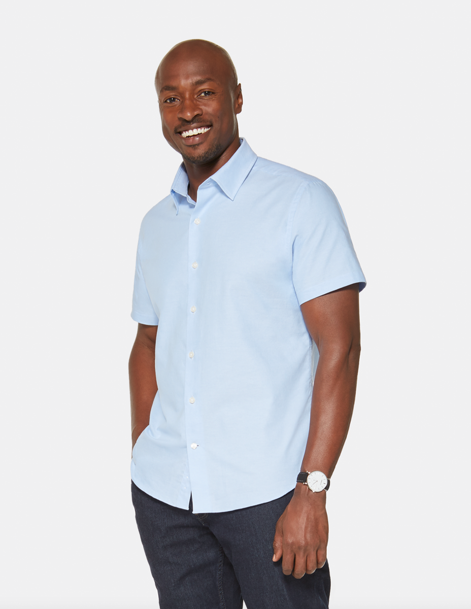 StanttBrand's tweet photo. Clean, simple, stylish.
The Light Blue Oxford has it all.
👔: https://t.co/u5pa98RdeV
#Stantt #Fitforall #menswear #summer2020 https://t.co/chZ19K39ZK