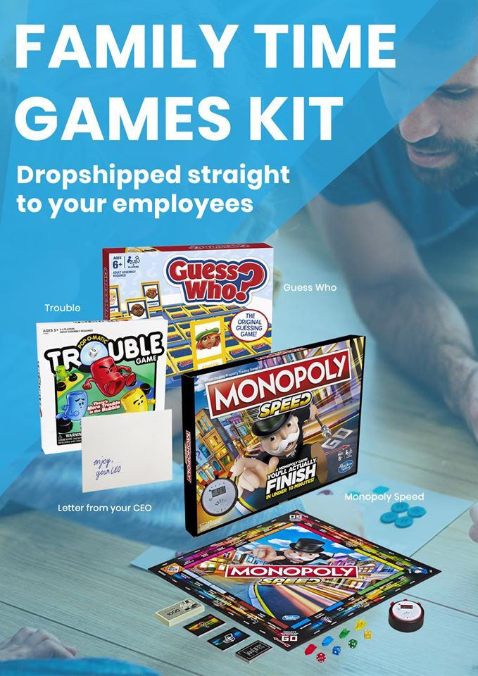 SourcepointKC's tweet photo. Make it a #familygamenight! Encourage work-life balance by having a box full of family fun delivered directly to your employees. Include personalized notes for an added touch.
#coolpromo #employeegifts #promotionalproducts #proforma #youronesource Photo Source: Disrupt Sports https://t.co/JRvzFqXP9T