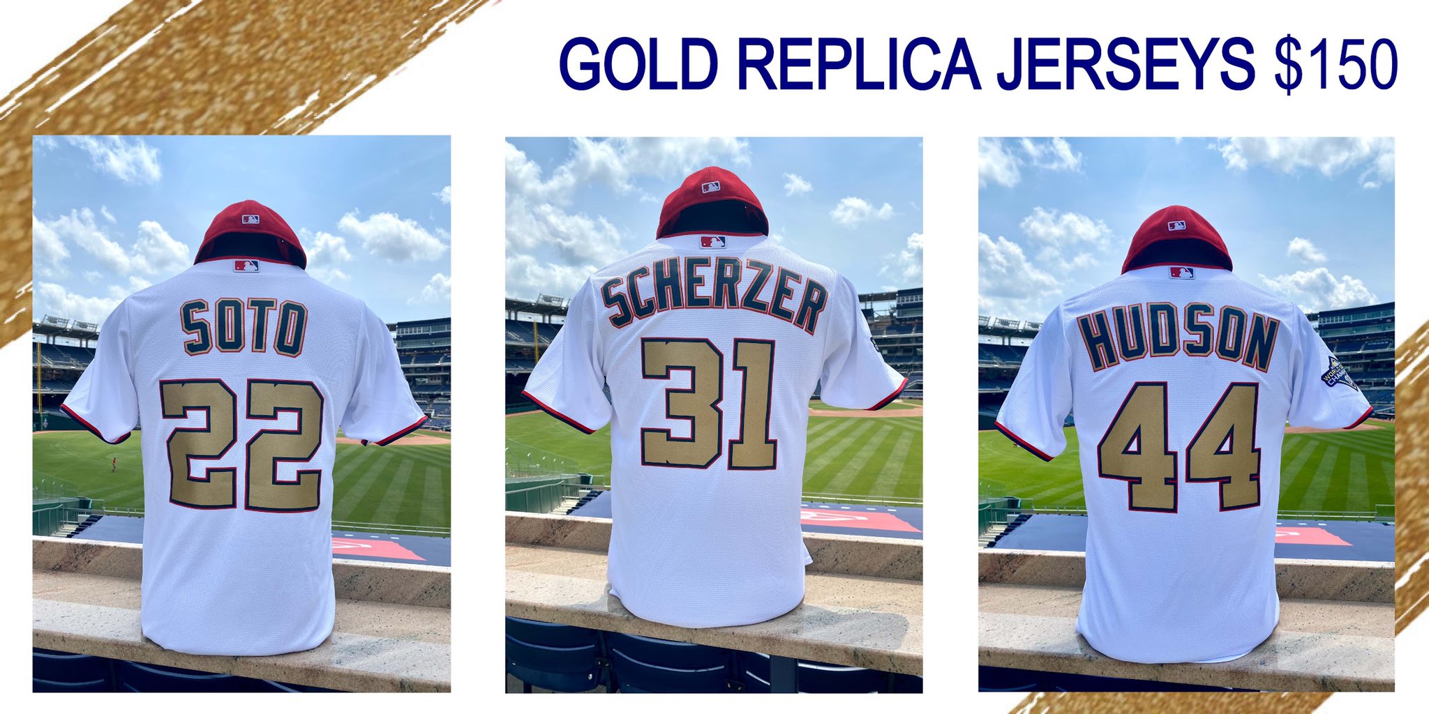 nats gold jersey