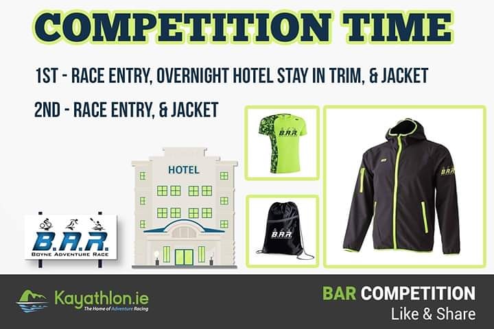 💥COMPETITION TIME💥

For a chance to win one of the fantastic prizes to the sold out <a href="/BoyneAdventureR/">Boyne Adventure Race - Trim</a> simply like and share this post!!