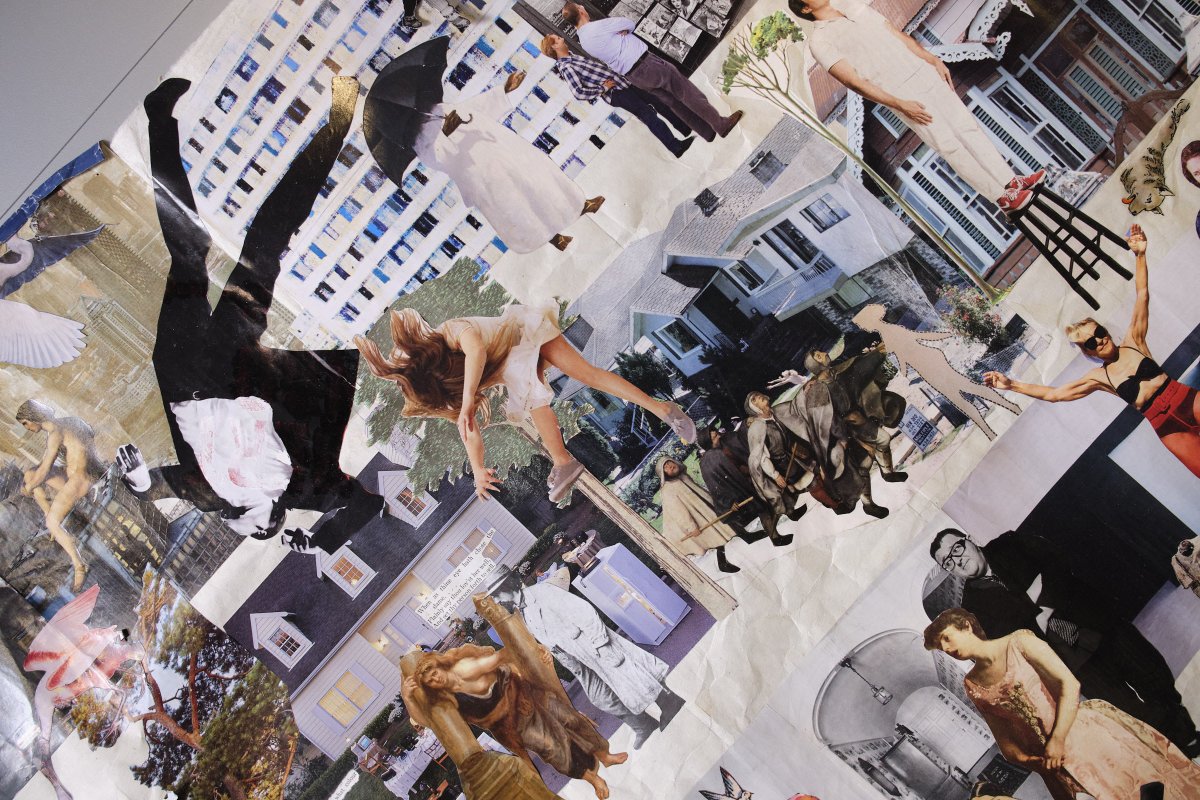 LoghavenAR's tweet photo. We're taking a little time to reflect on our first round of amazing artist residents. We hope you enjoy a few images of visual artist, Aldwyth, working in her cabin studio space.
#Loghaven #Loghavenartistresidency #aldwyth #collage https://t.co/SceHvdIvV5